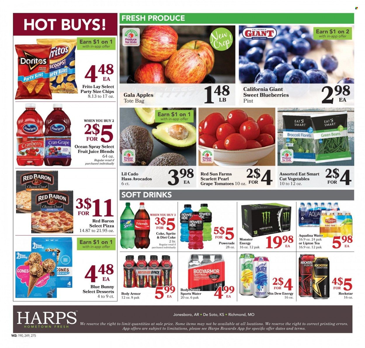 Harps Hometown Fresh (AR, KS, MO) Weekly Ad Flyer Specials August 17 to August 23, 2022