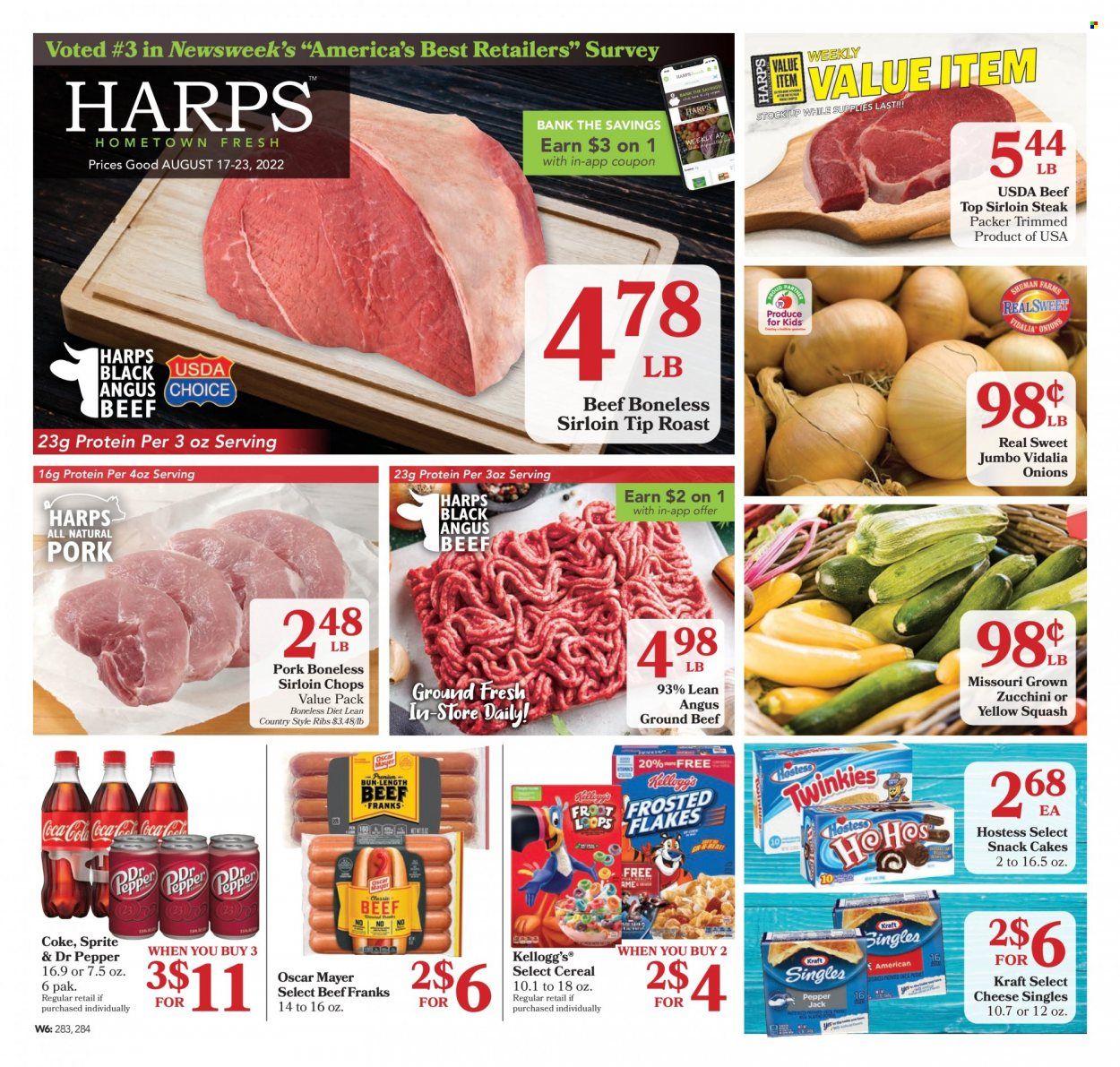 Harps Hometown Fresh (MO) Weekly Ad Flyer Specials August 17 to August 23, 2022
