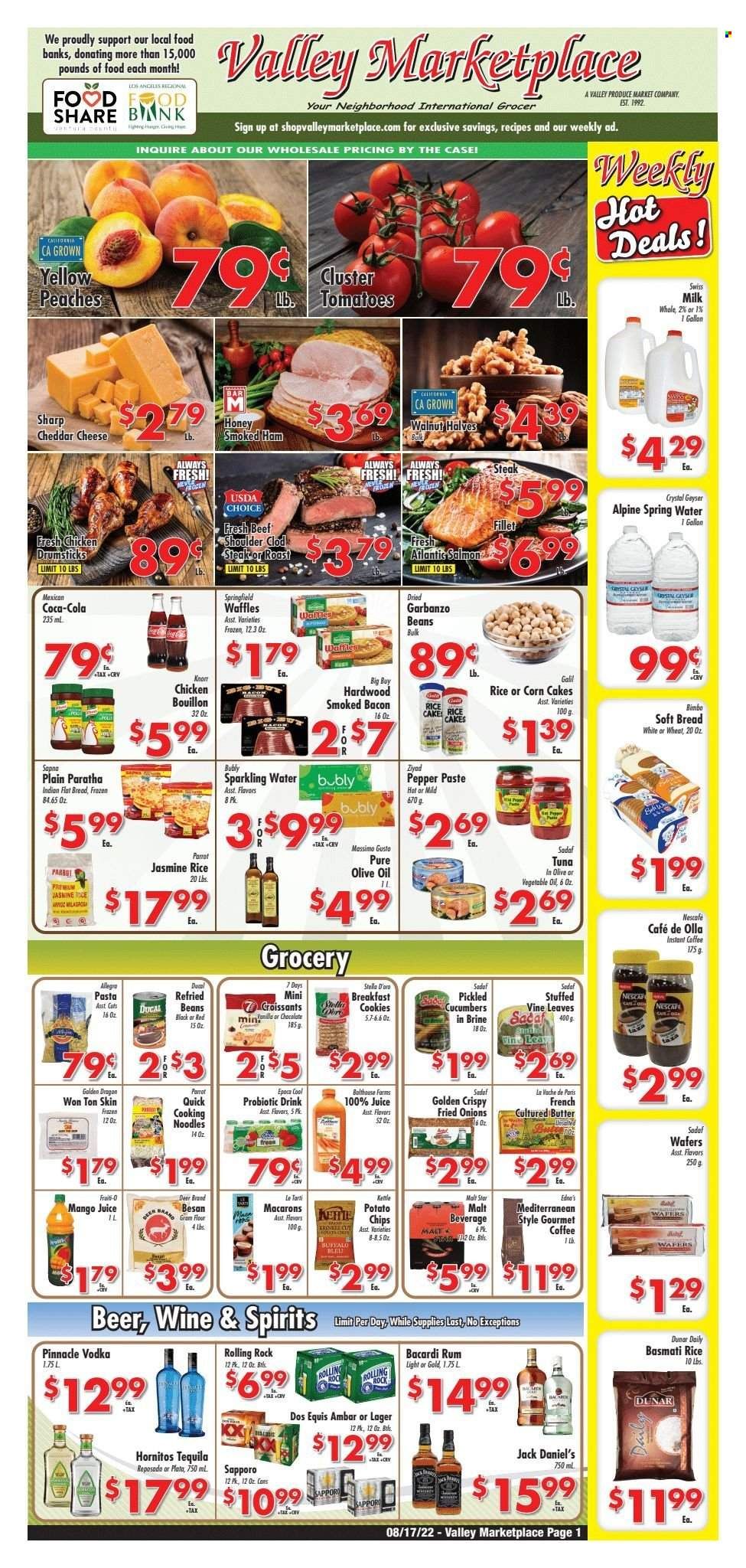 Valley Marketplace (CA) Weekly Ad Flyer Specials August 17 to August 23, 2022