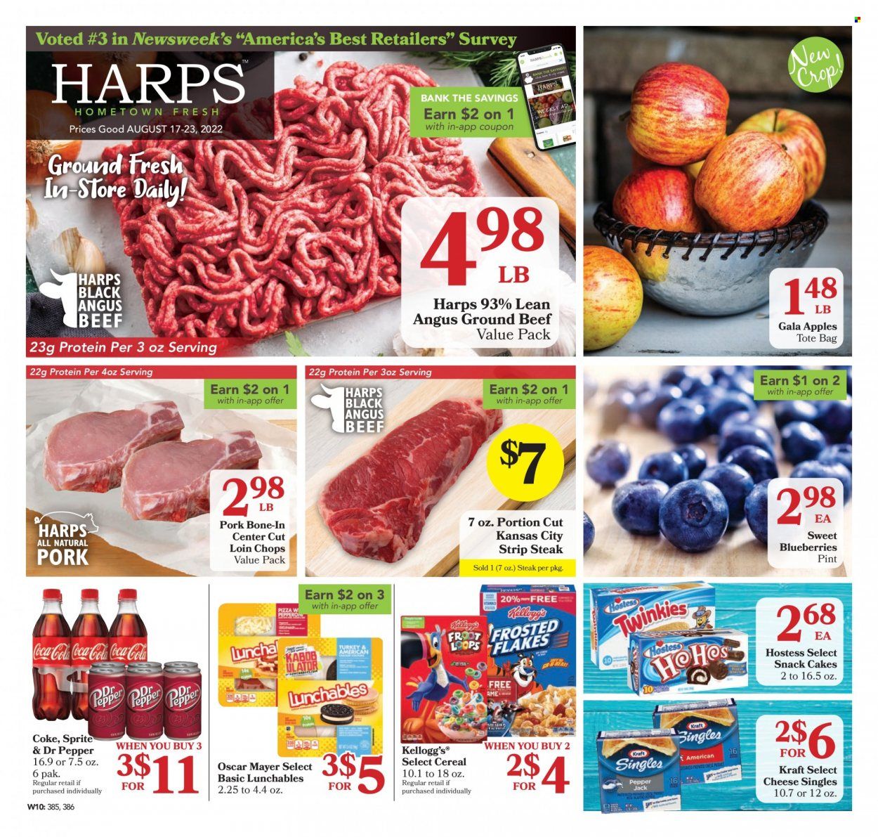 Harps Hometown Fresh (OK) Weekly Ad Flyer Specials August 17 to August 23, 2022
