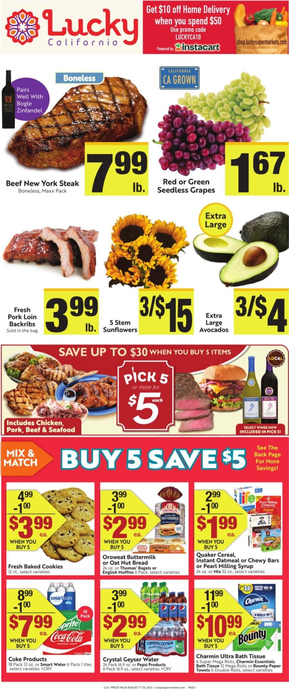 Lucky California Weekly Ad Flyer Specials August 17 to August 23, 2022