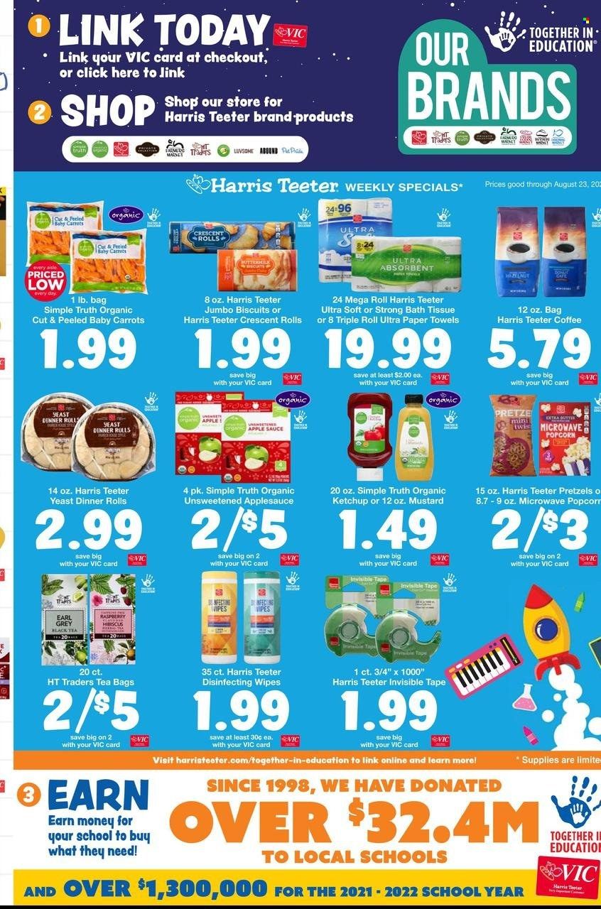 Harris Teeter Weekly Ad Flyer Specials August 17 to August 23, 2022