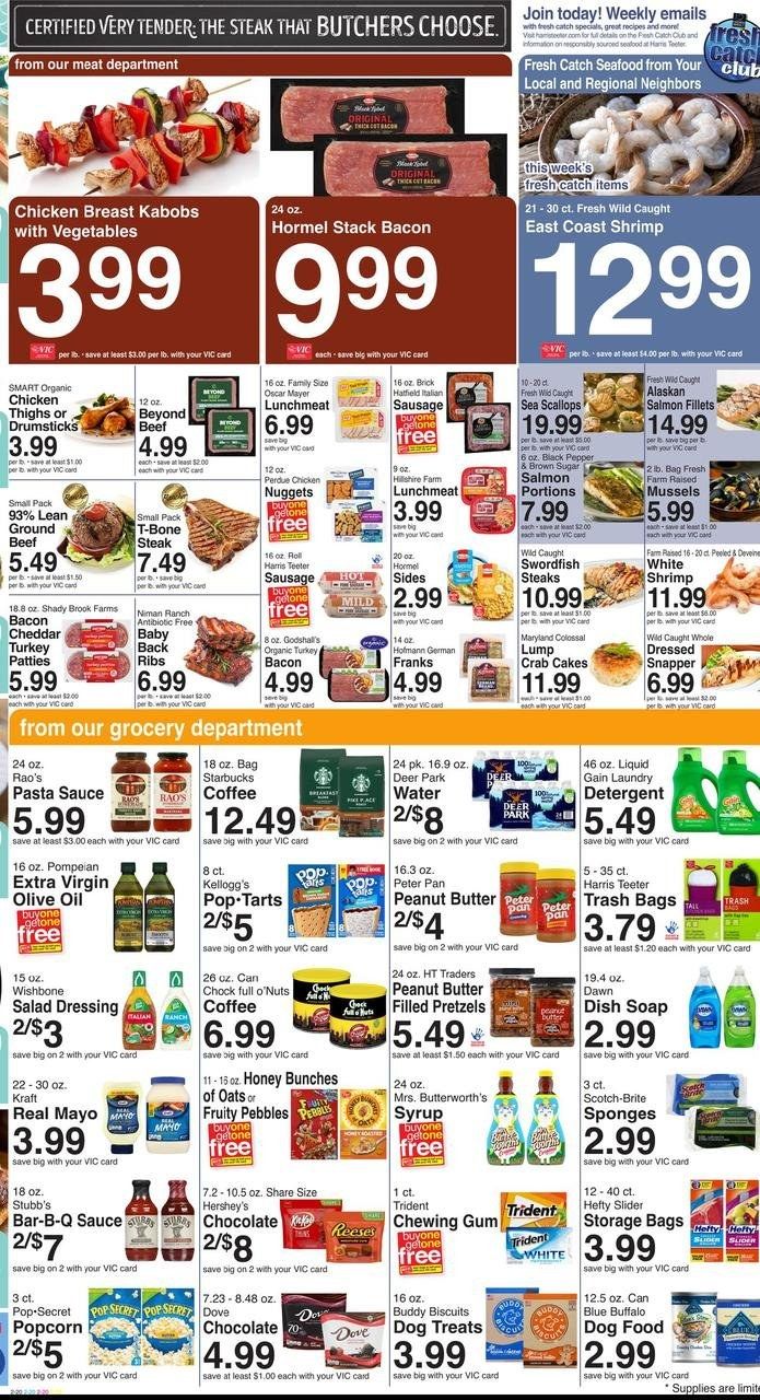 Harris Teeter Weekly Ad Flyer Specials August 17 to August 23, 2022