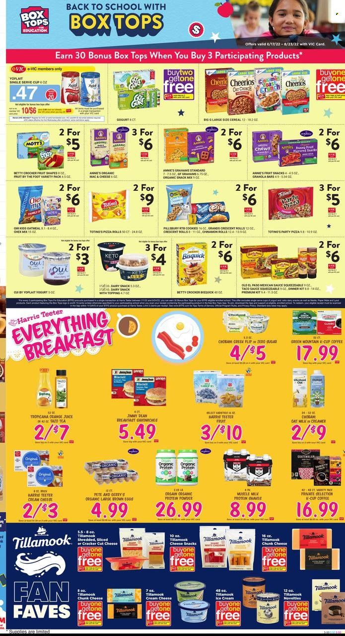 Harris Teeter Weekly Ad Flyer Specials August 17 to August 23, 2022