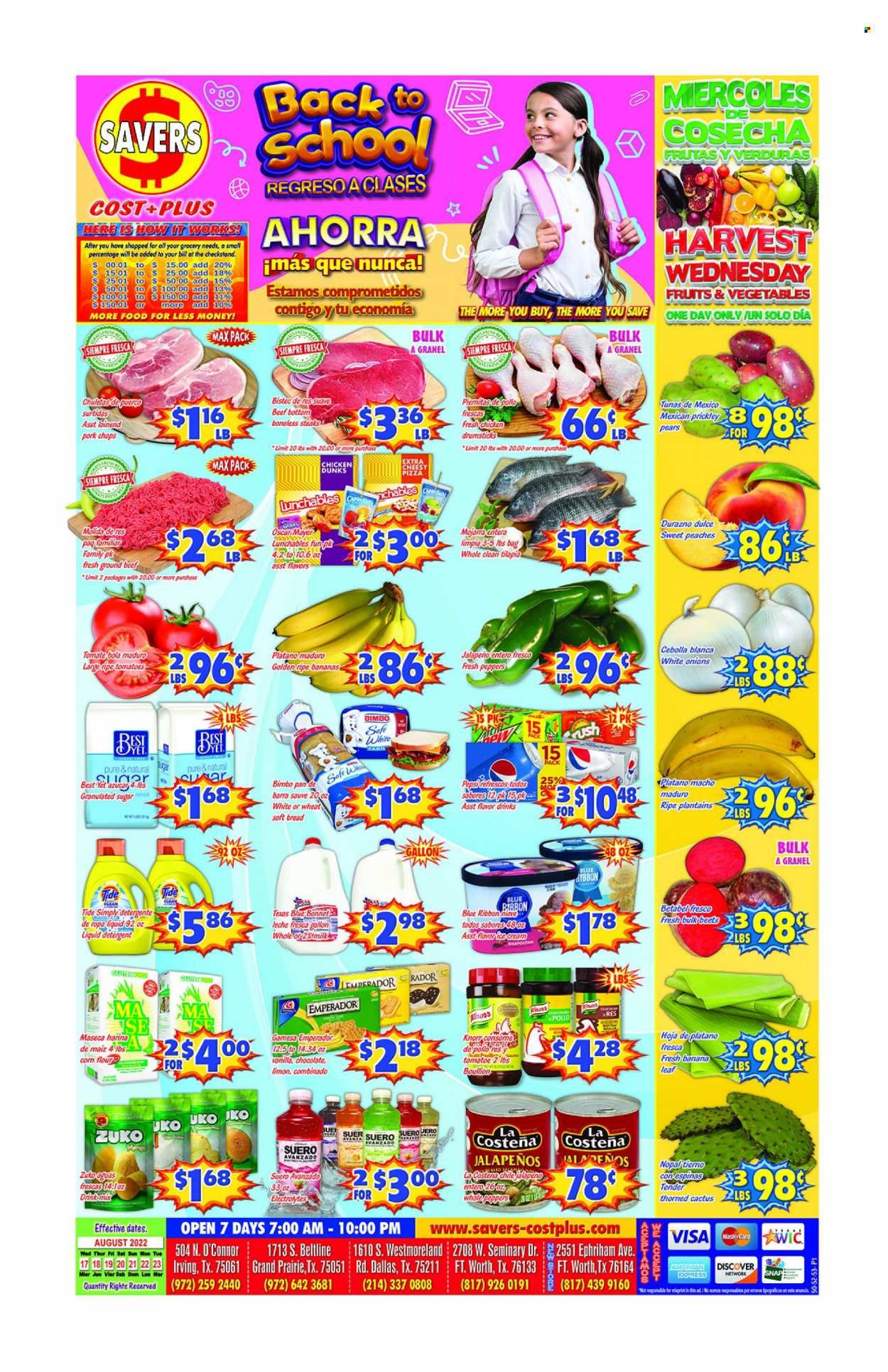 Savers Cost Plus (TX) Weekly Ad Flyer Specials August 17 to August 23, 2022