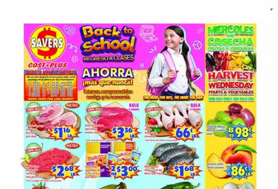 Savers Cost Plus (TX) Weekly Ad Flyer Specials August 17 to August 23, 2022