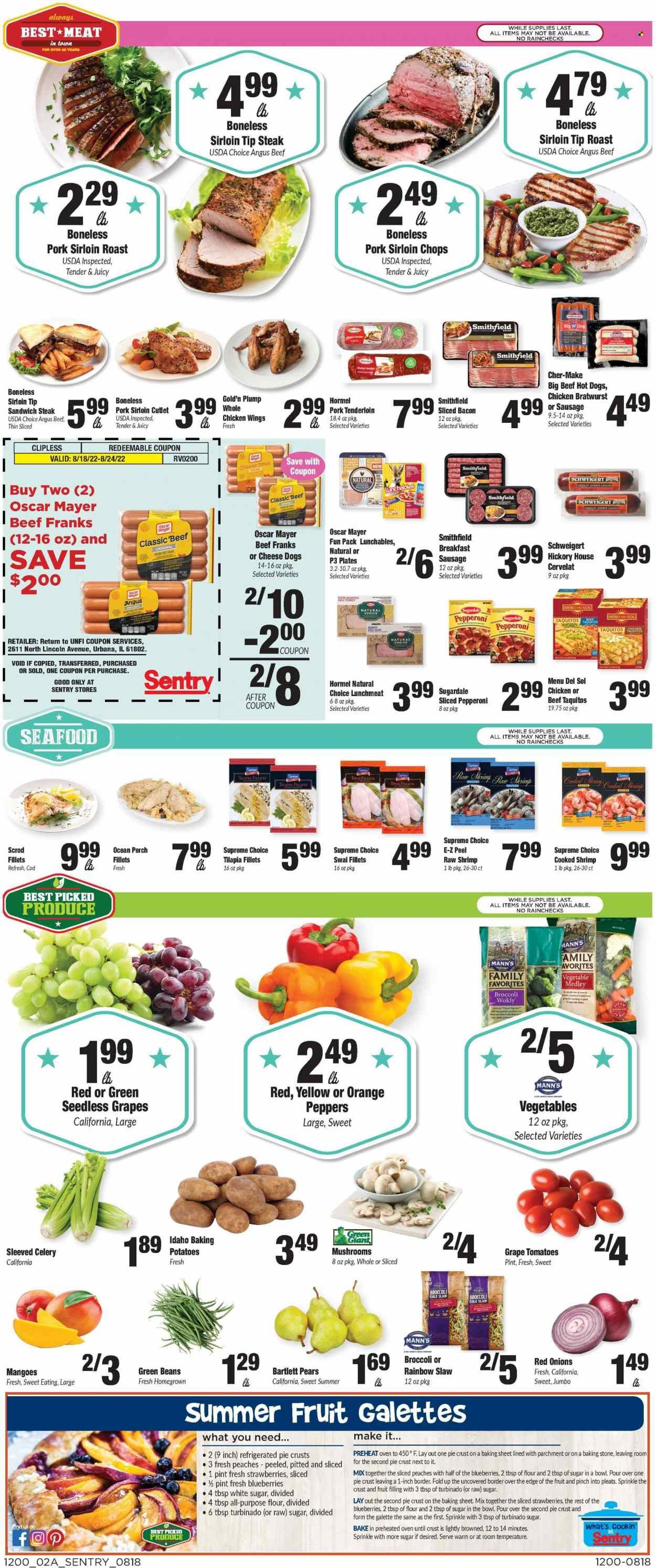 Sentry Foods Weekly Ad Flyer Specials August 18 to August 24, 2022