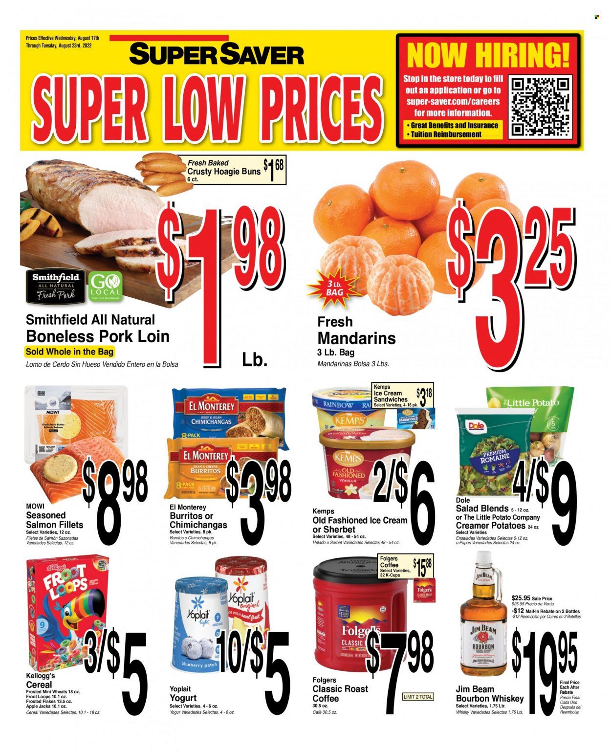 Super Saver Weekly Ad Flyer Specials August 17 to August 23, 2022