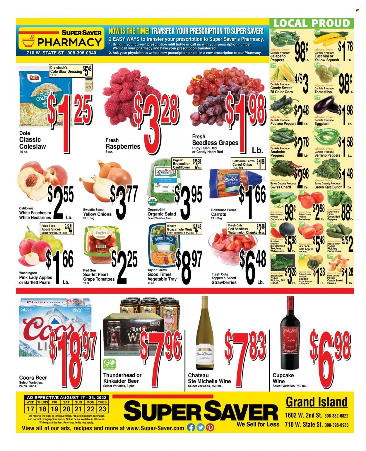 Super Saver Weekly Ad Flyer Specials August 17 to August 23, 2022