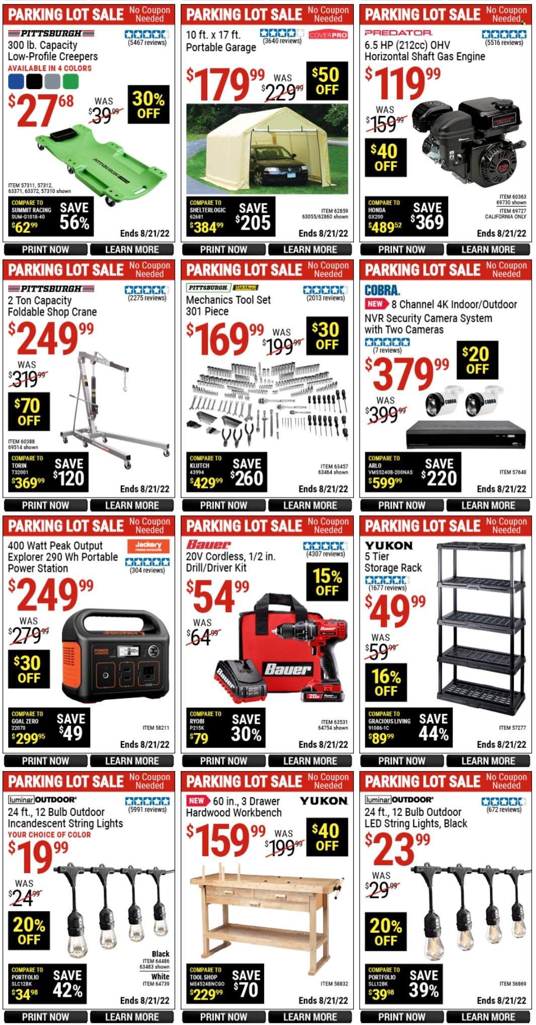 Harbor Freight Weekly Ad Flyer Specials August 19 to August 21, 2022