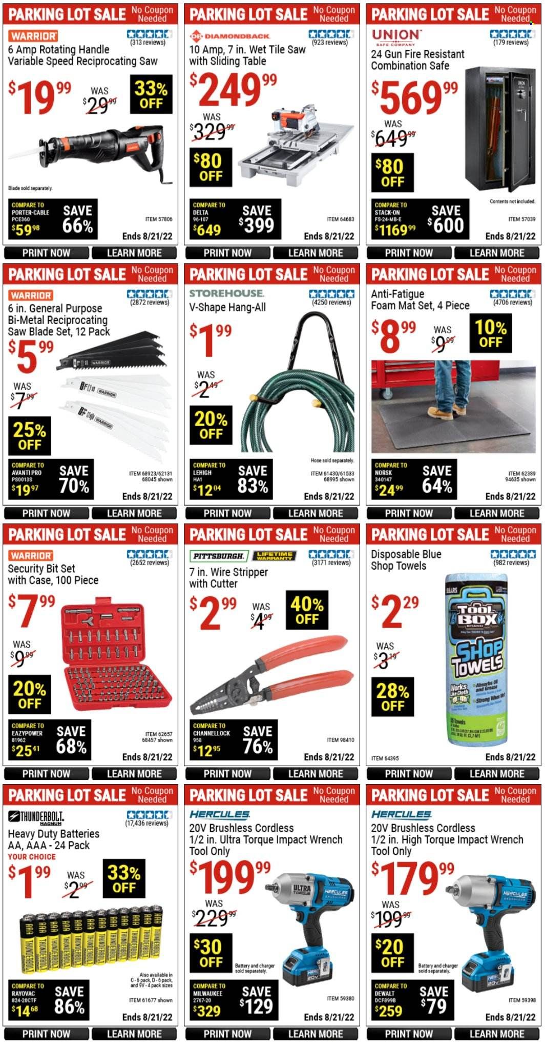 Harbor Freight Weekly Ad Flyer Specials August 19 to August 21, 2022