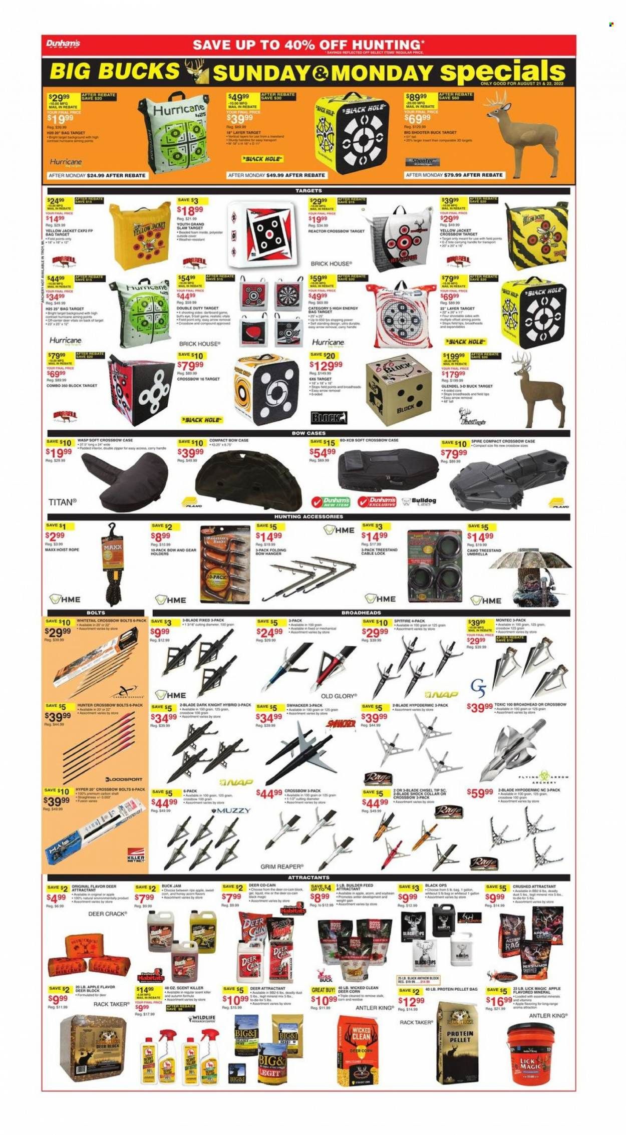 Dunham's Sports (KS) Weekly Ad Flyer Specials August 20 to August 25, 2022