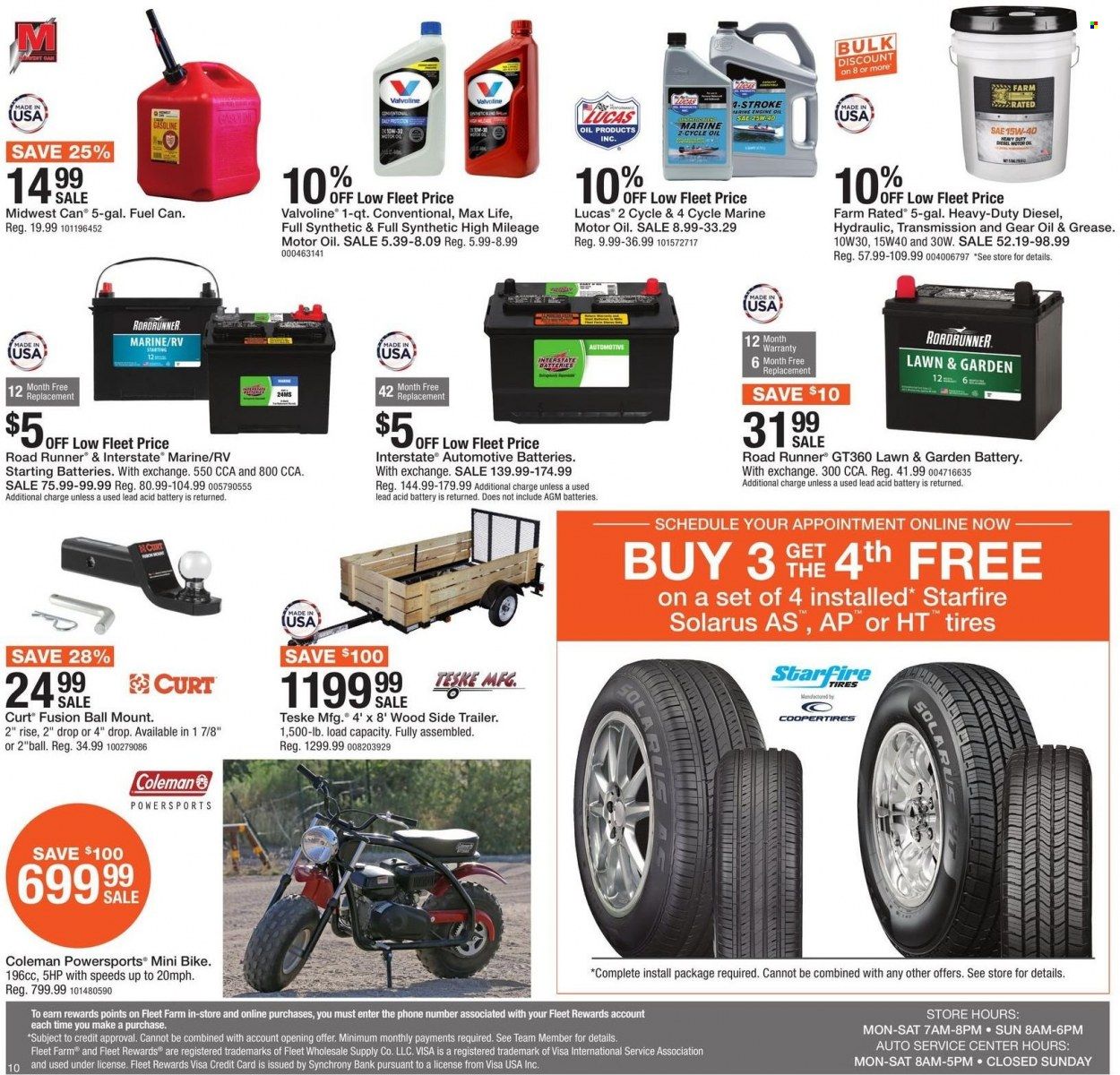 Fleet Farm (IA, MN, ND, WI) Weekly Ad Flyer Specials August 19 to August 27, 2022