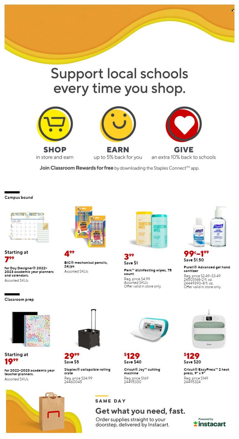 Staples Weekly Ad Flyer Specials August 21 to August 27, 2022
