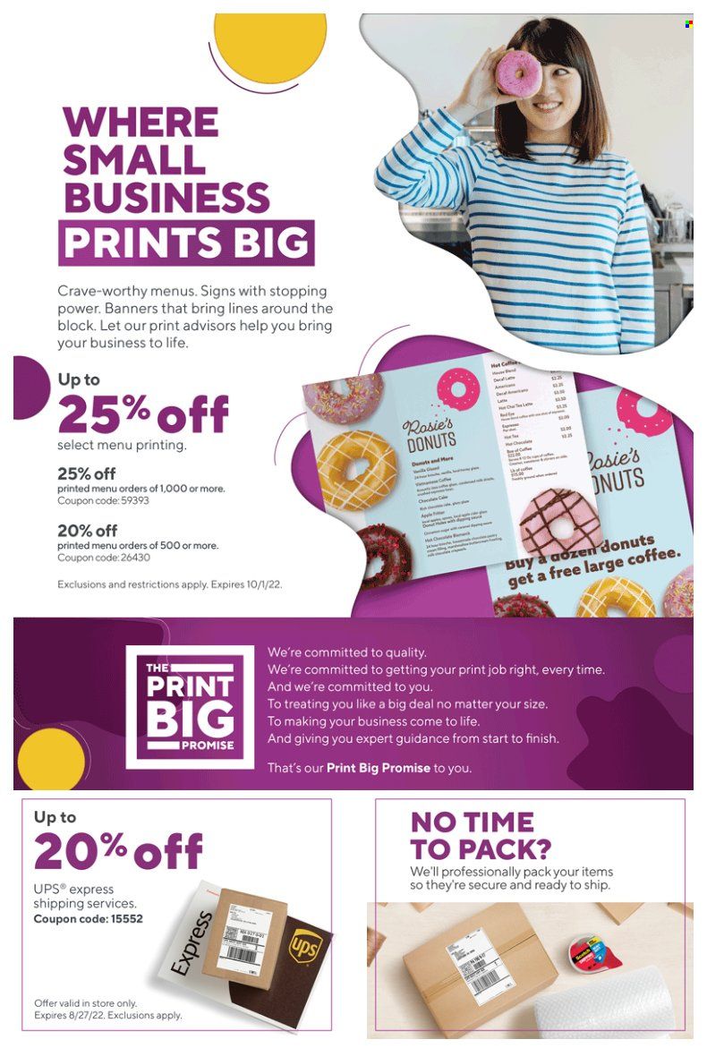 Staples Weekly Ad Flyer Specials August 21 to August 27, 2022
