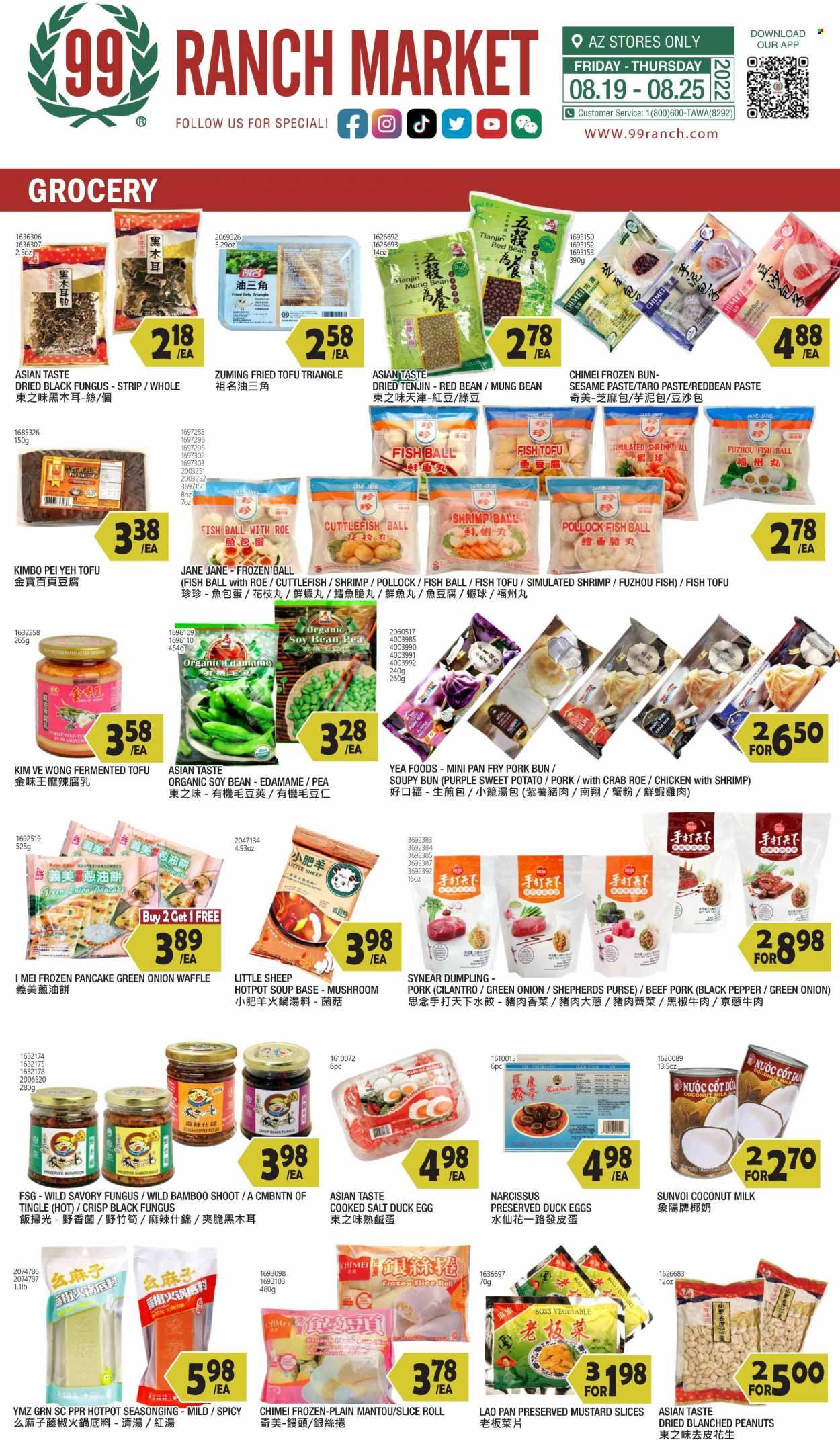 99 Ranch Market (19) Weekly Ad Flyer Specials August 19 to August 25, 2022
