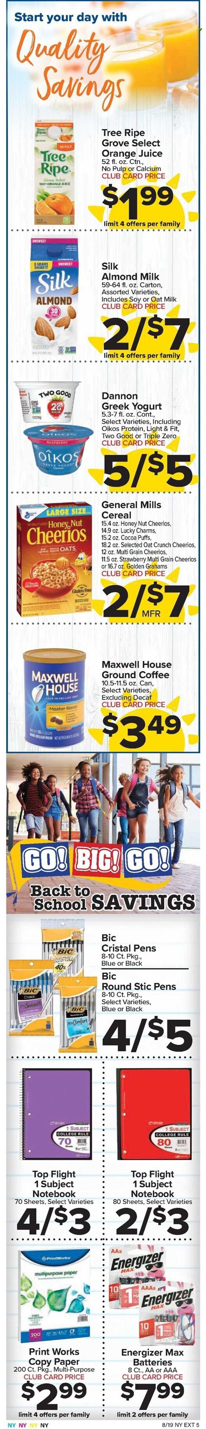 Foodtown (NJ, NY, PA) Weekly Ad Flyer Specials August 19 to August 25, 2022
