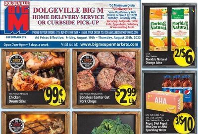 Big M (NY, PA) Weekly Ad Flyer Specials August 19 to August 25, 2022