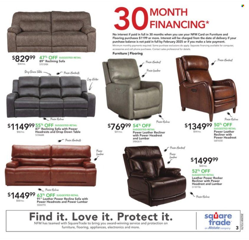 Nebraska Furniture Mart (IA, KS, NE, TX) Weekly Ad Flyer Specials August 17 to August 23, 2022