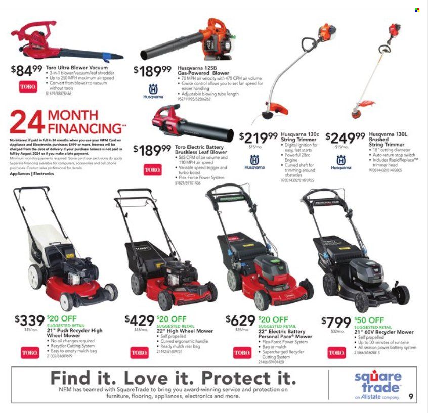 Nebraska Furniture Mart (IA, KS, NE, TX) Weekly Ad Flyer Specials August 17 to August 23, 2022