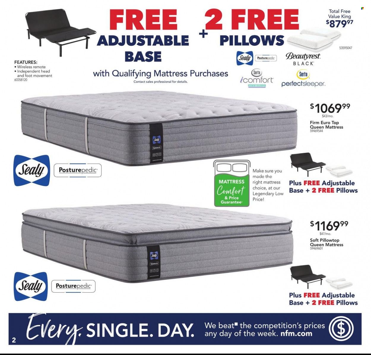 Nebraska Furniture Mart (IA, KS, NE, TX) Weekly Ad Flyer Specials August 17 to August 30, 2022