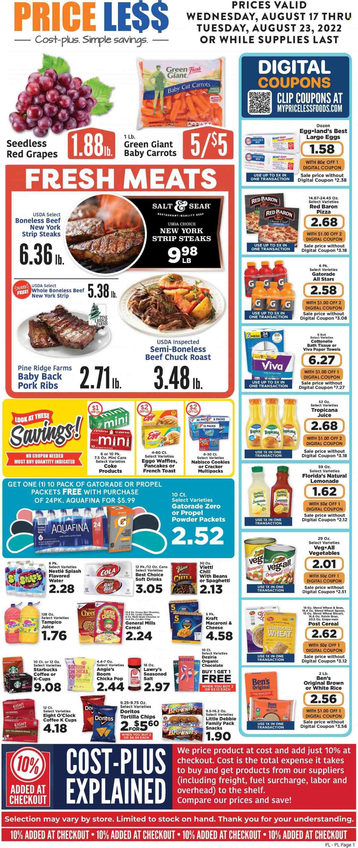 Price Less Foods Weekly Ad Flyer Specials August 17 to August 23, 2022