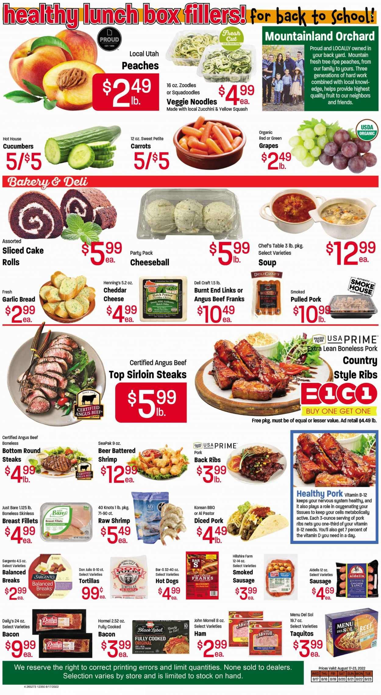 Fresh Market (UT) Weekly Ad Flyer Specials August 17 to August 23, 2022