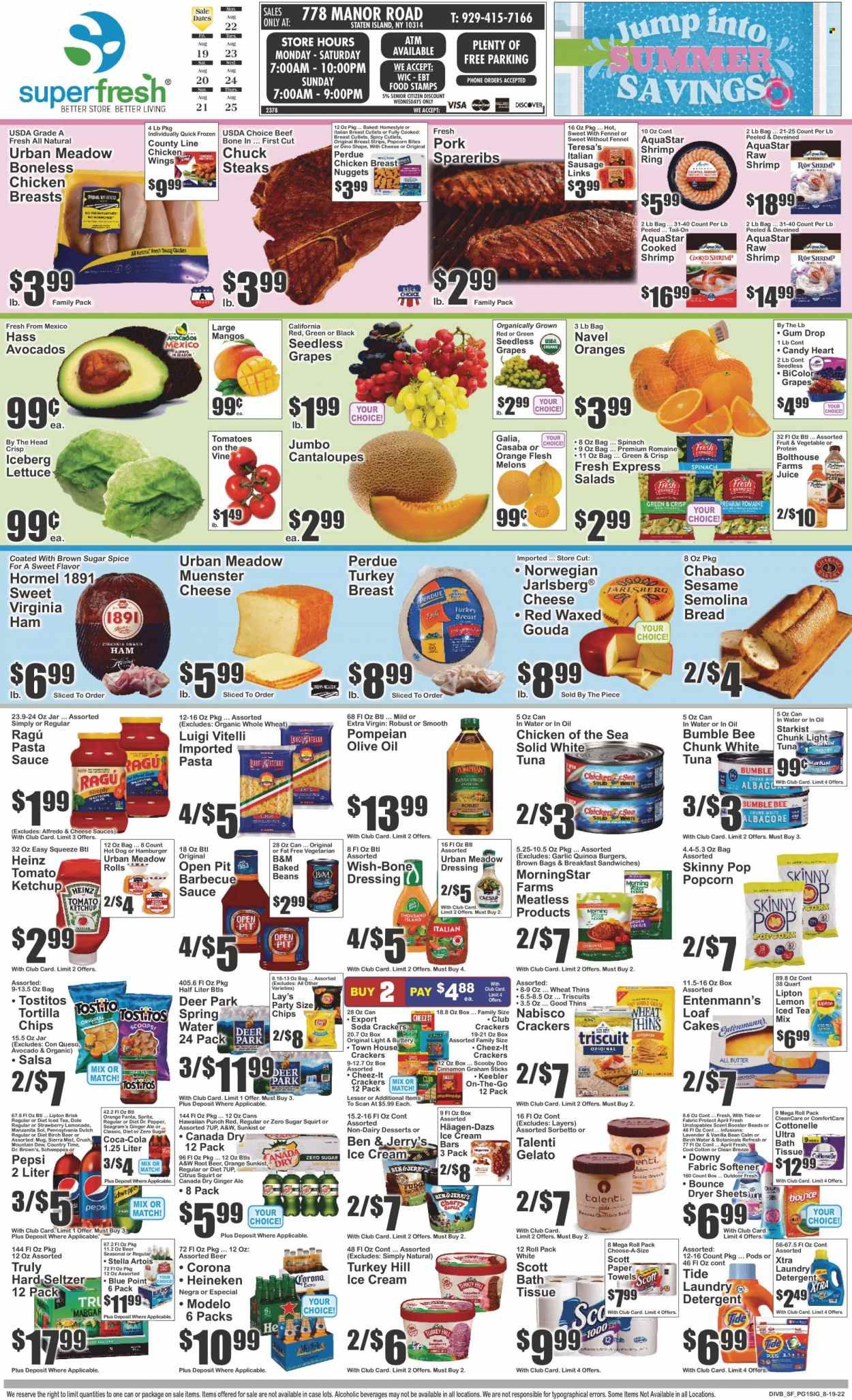 Super Fresh (NY) Weekly Ad Flyer Specials August 19 to August 25, 2022