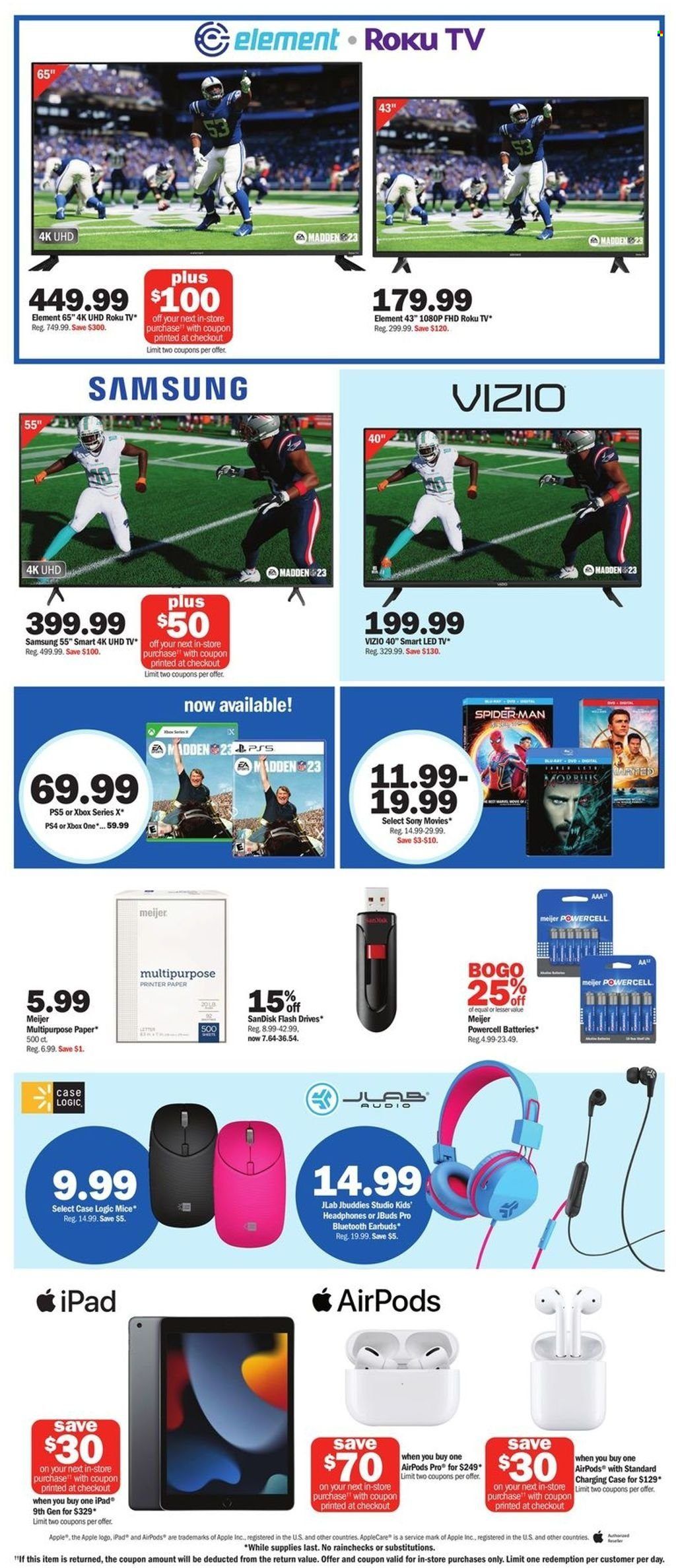 Meijer (IN) Weekly Ad Flyer Specials August 21 to August 27, 2022