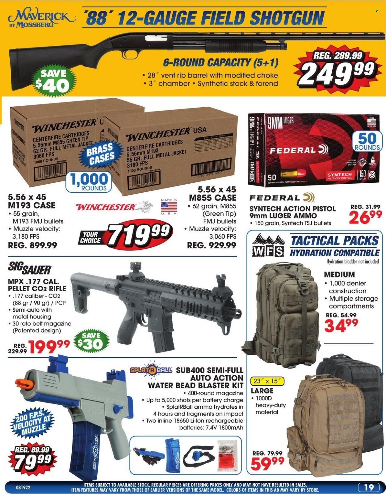 Big 5 (AZ, CA, CO, ID, NM, OR, UT, WA) Weekly Ad Flyer Specials August 19 to August 25, 2022