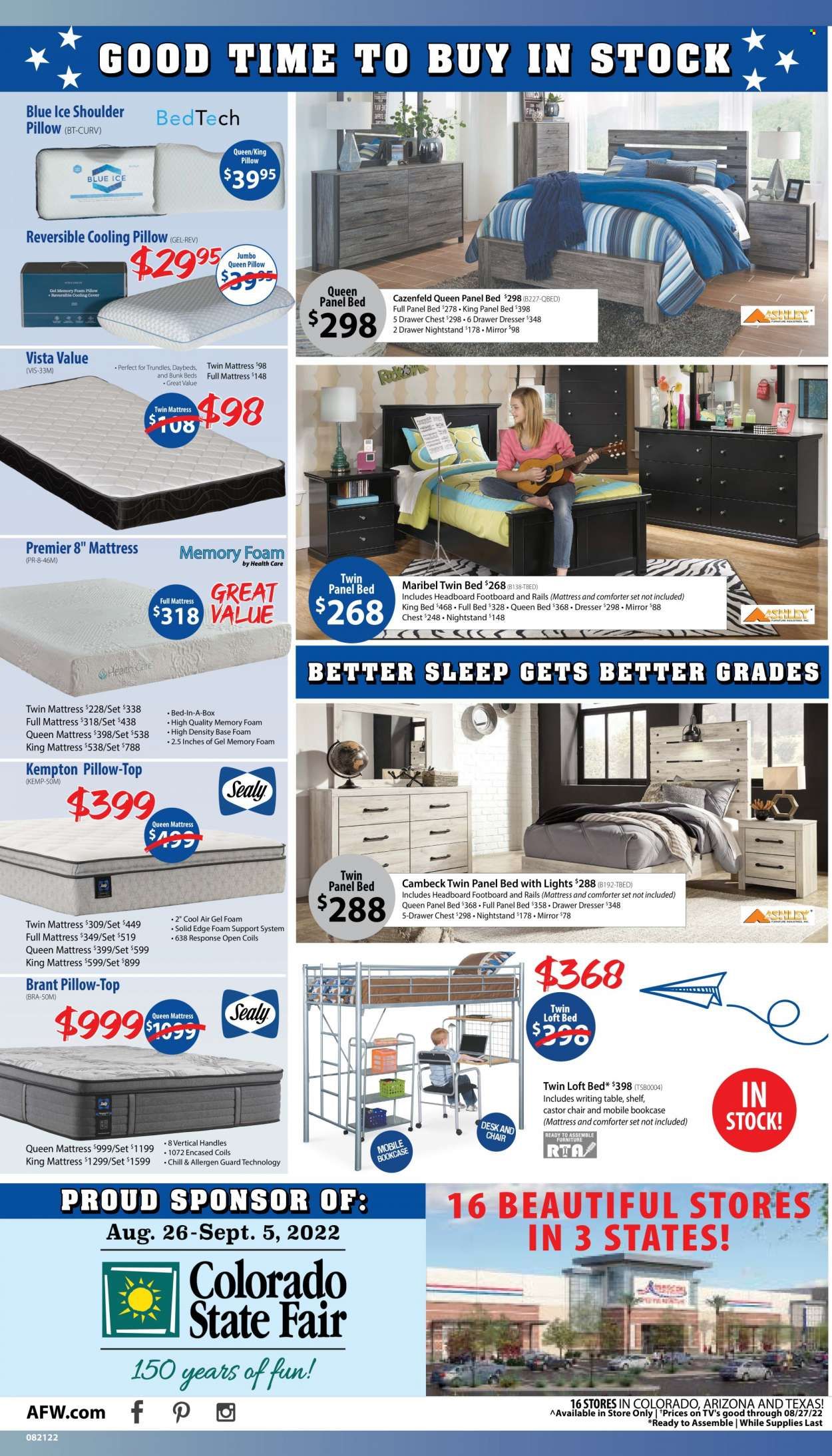 American Furniture Warehouse (AZ, CO, TX) Weekly Ad Flyer Specials August 21 to August 27, 2022