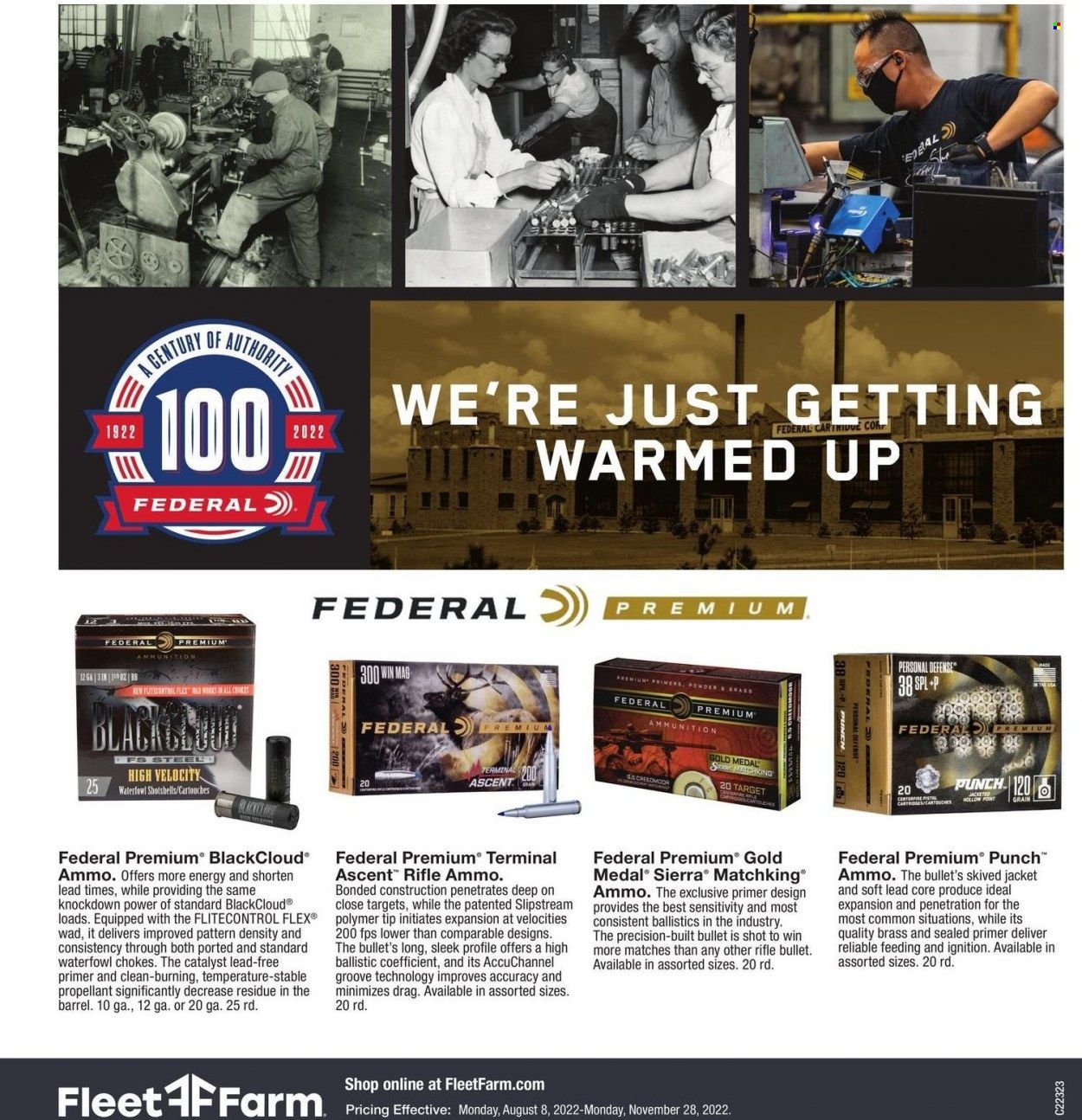 Fleet Farm (IA, MN, ND, WI) Weekly Ad Flyer Specials August 8 to November 28, 2022