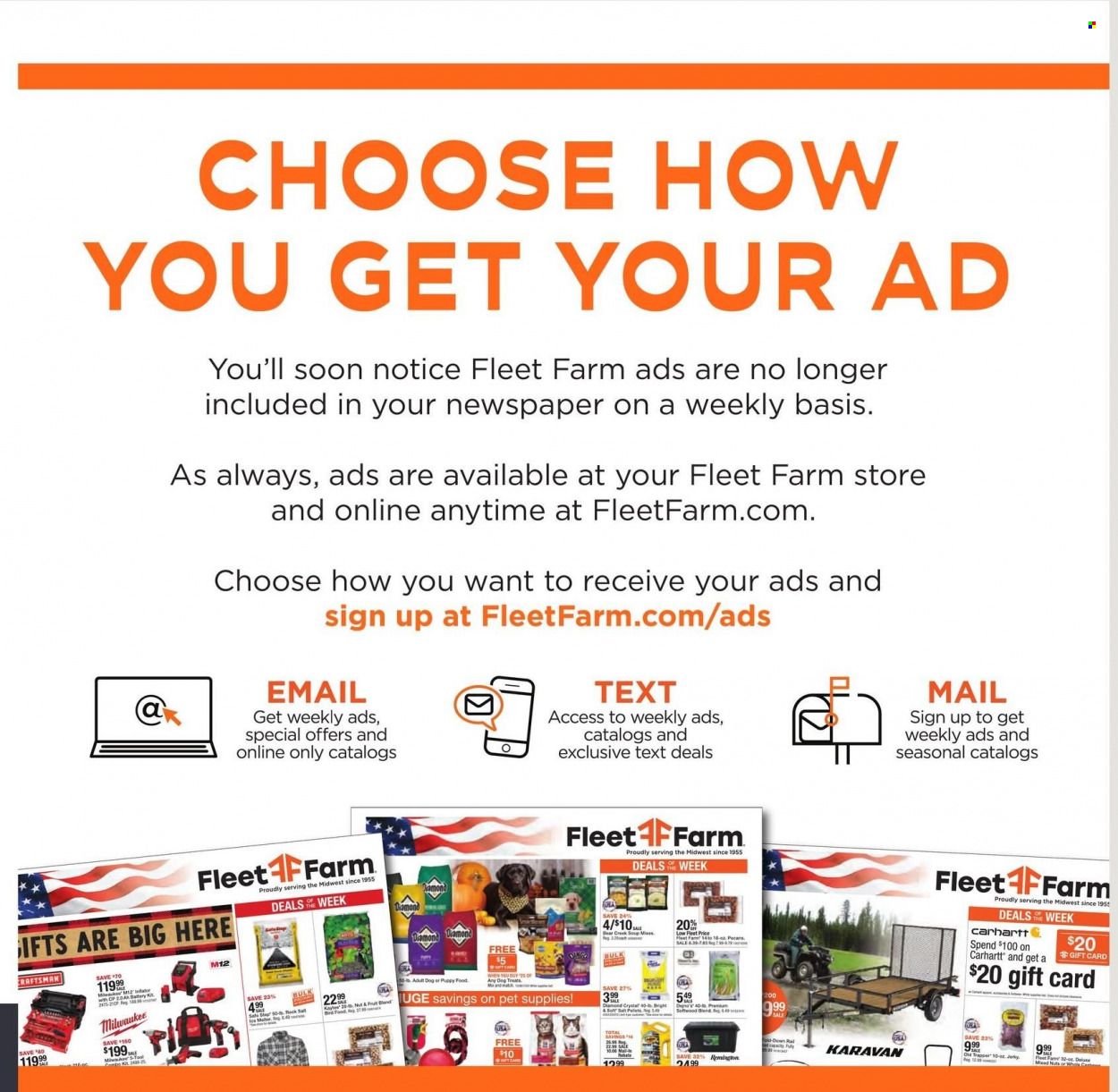 Fleet Farm (IA, MN, ND, WI) Weekly Ad Flyer Specials August 8 to November 28, 2022