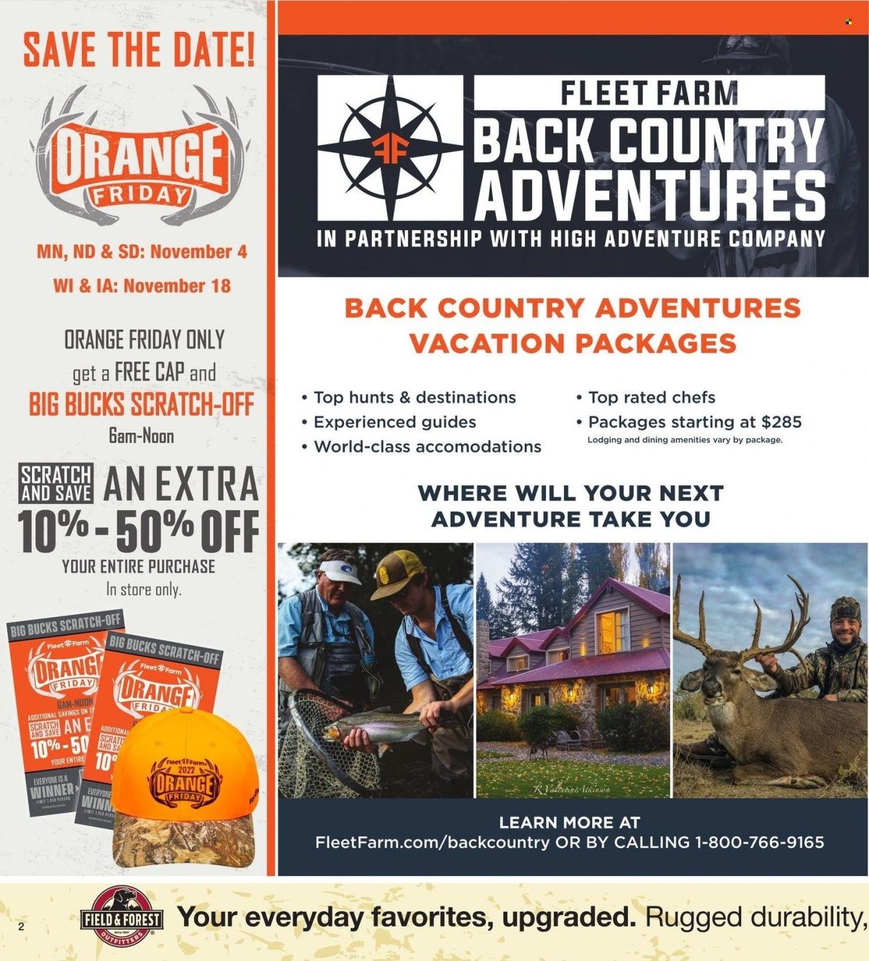 Fleet Farm (IA, MN, ND, WI) Weekly Ad Flyer Specials August 8 to November 28, 2022