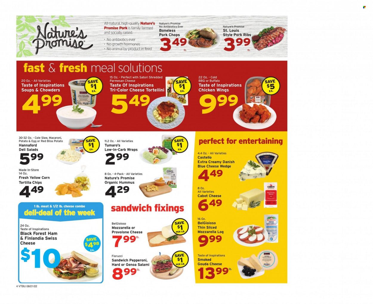 Hannaford (VT) Weekly Ad Flyer Specials August 21 to August 27, 2022