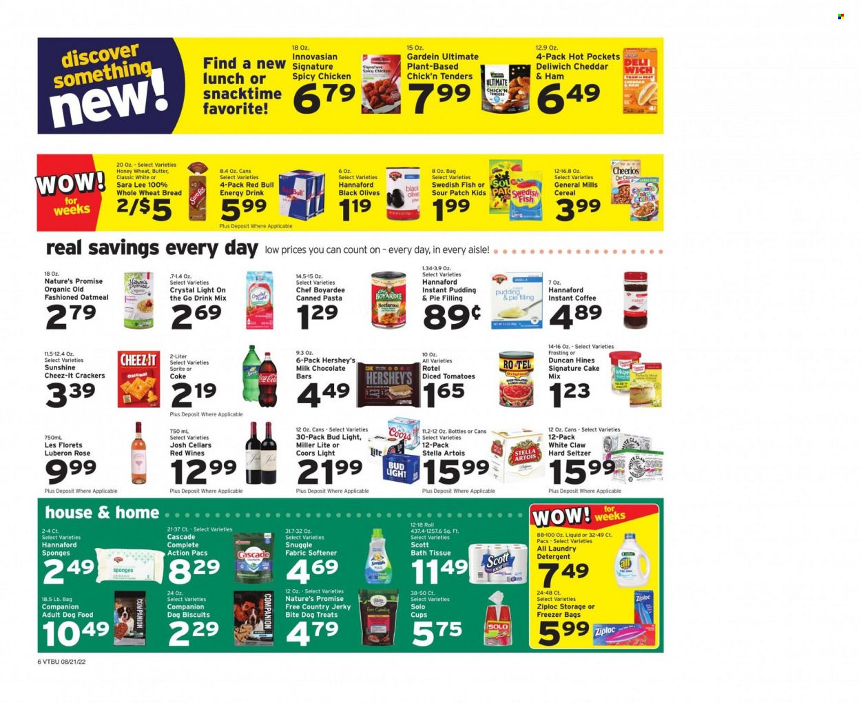 Hannaford (VT) Weekly Ad Flyer Specials August 21 to August 27, 2022
