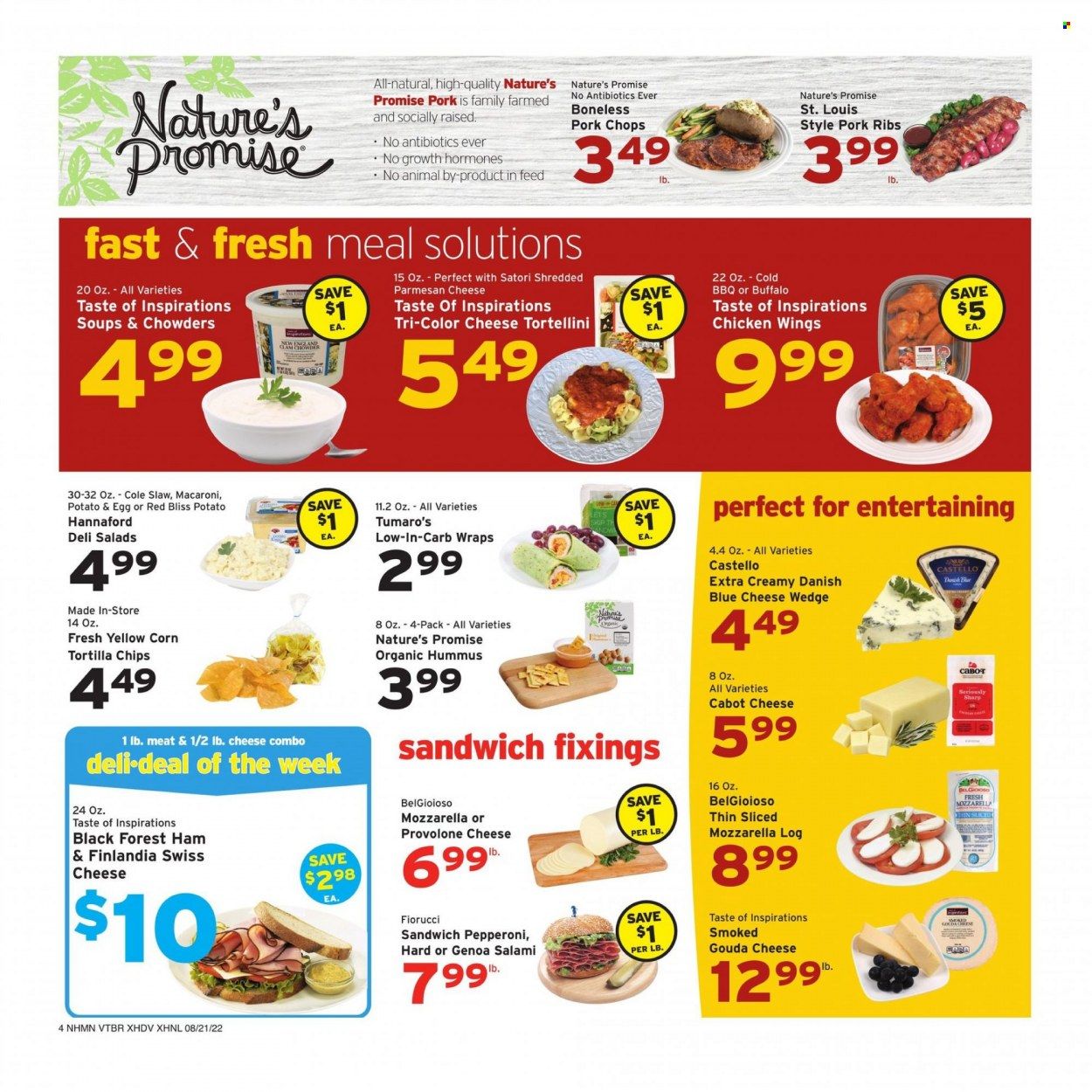 Hannaford (NH) Weekly Ad Flyer Specials August 21 to August 27, 2022