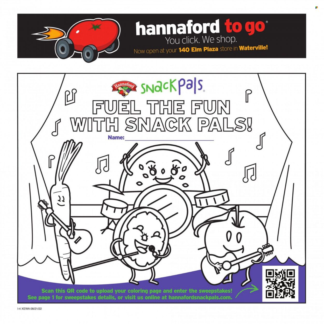 Hannaford (ME) Weekly Ad Flyer Specials August 21 to August 27, 2022