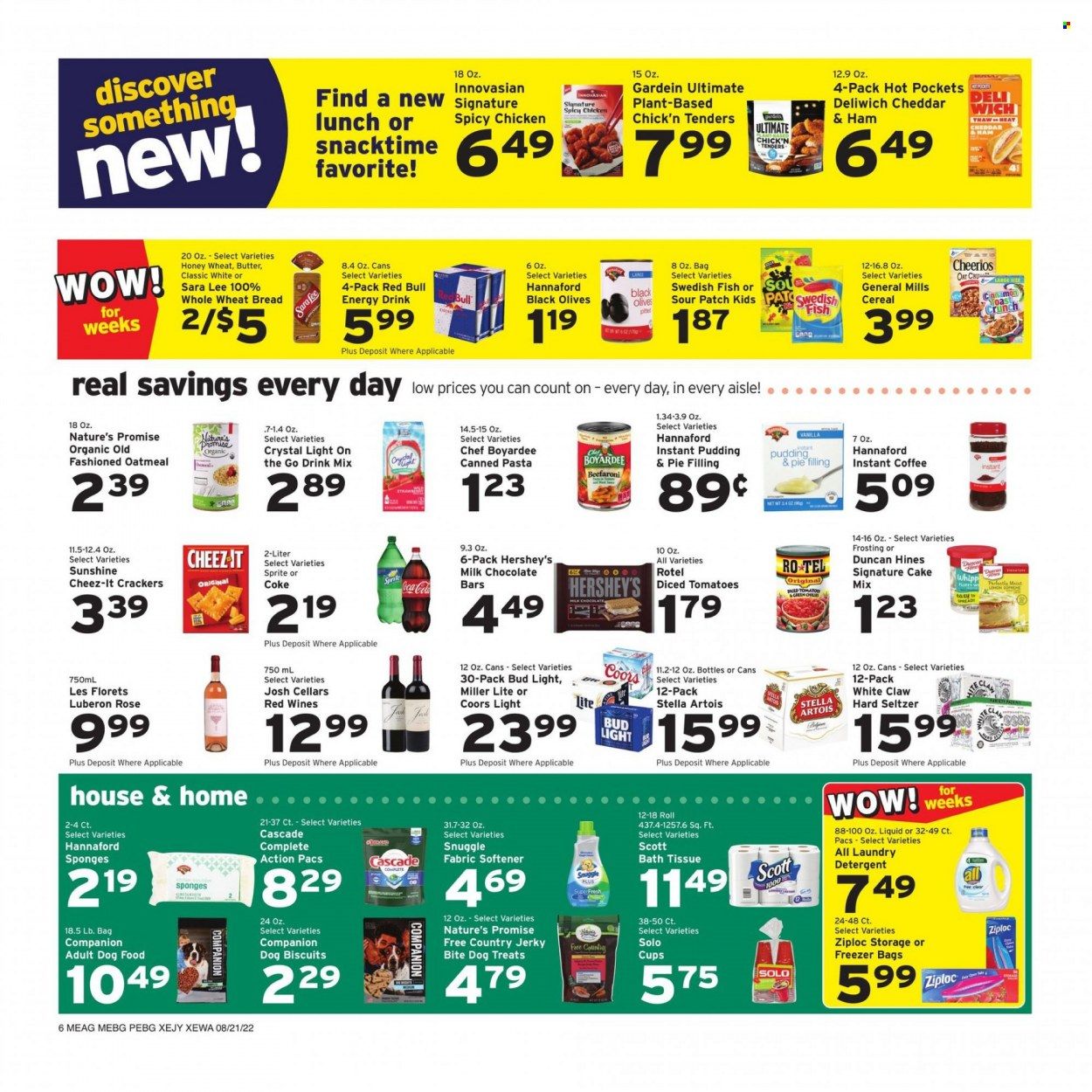 Hannaford (ME) Weekly Ad Flyer Specials August 21 to August 27, 2022