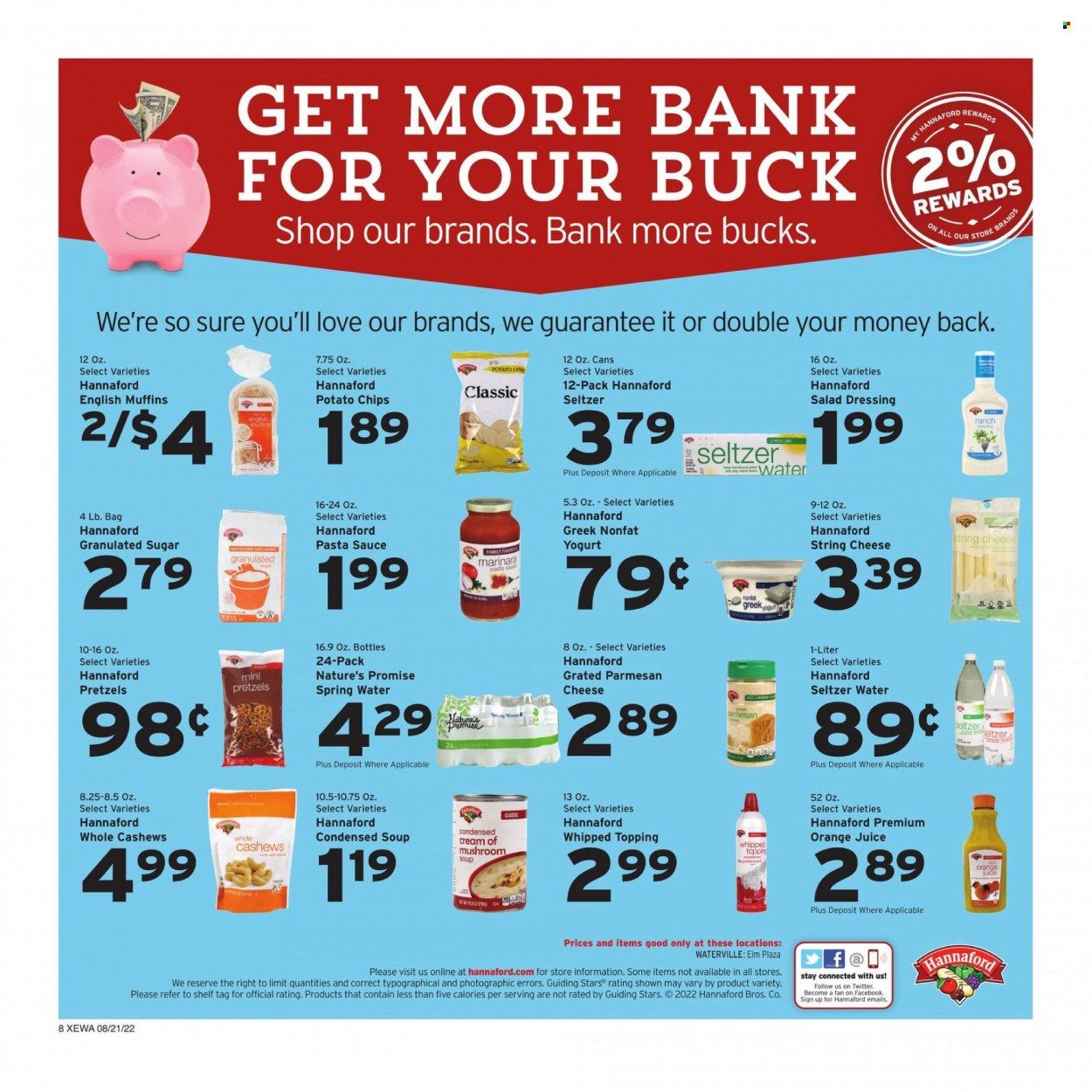 Hannaford (ME) Weekly Ad Flyer Specials August 21 to August 27, 2022