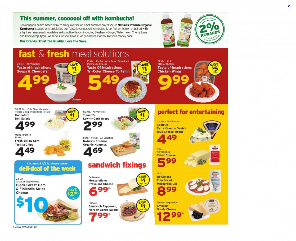 Hannaford (MA) Weekly Ad Flyer Specials August 21 to August 27, 2022