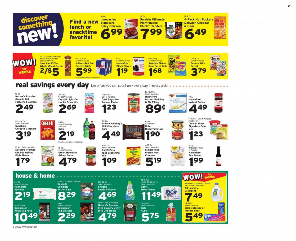 Hannaford (MA) Weekly Ad Flyer Specials August 21 to August 27, 2022