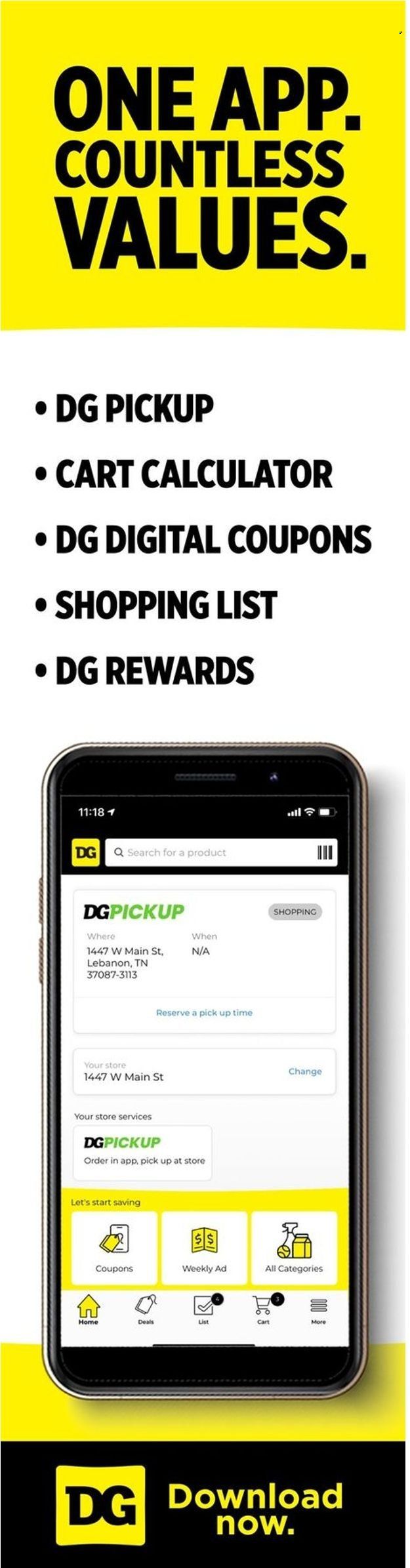 Dollar General Weekly Ad Flyer Specials August 21 to August 27, 2022