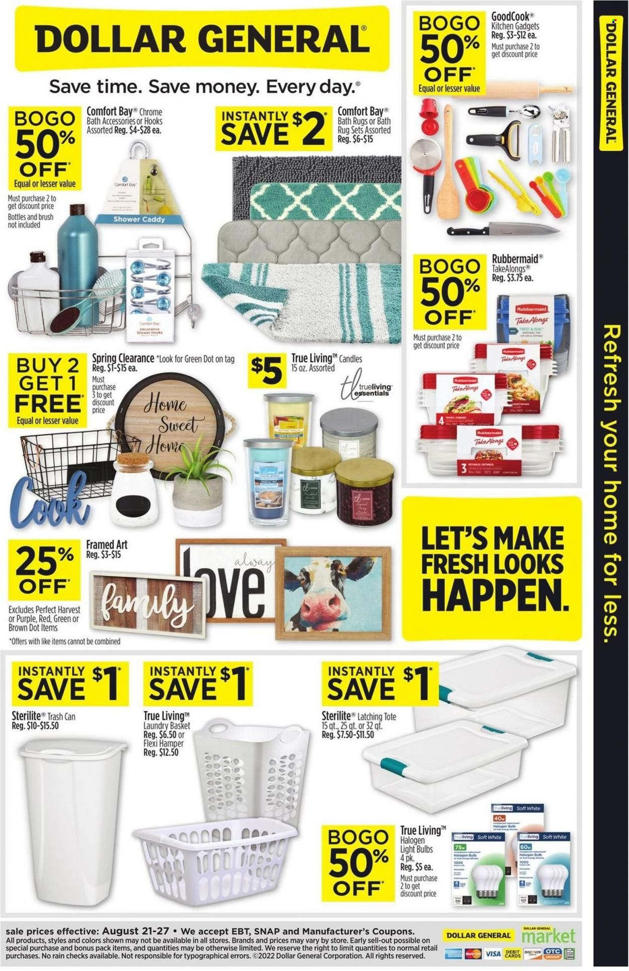 Dollar General Weekly Ad Flyer Specials August 21 to August 27, 2022