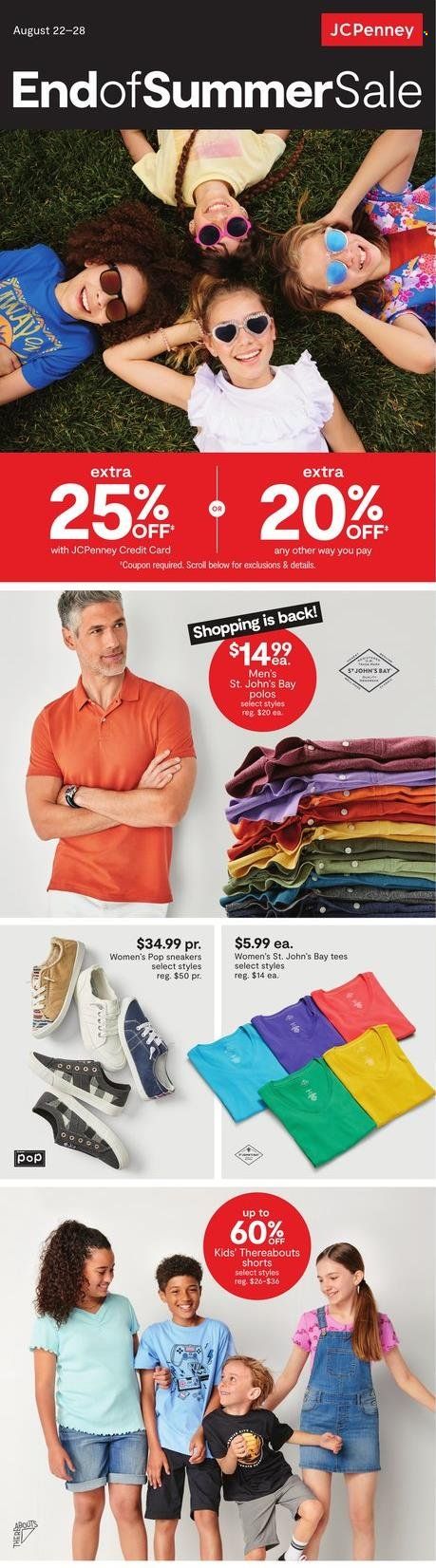 JCPenney Weekly Ad Flyer Specials August 22 to August 28, 2022