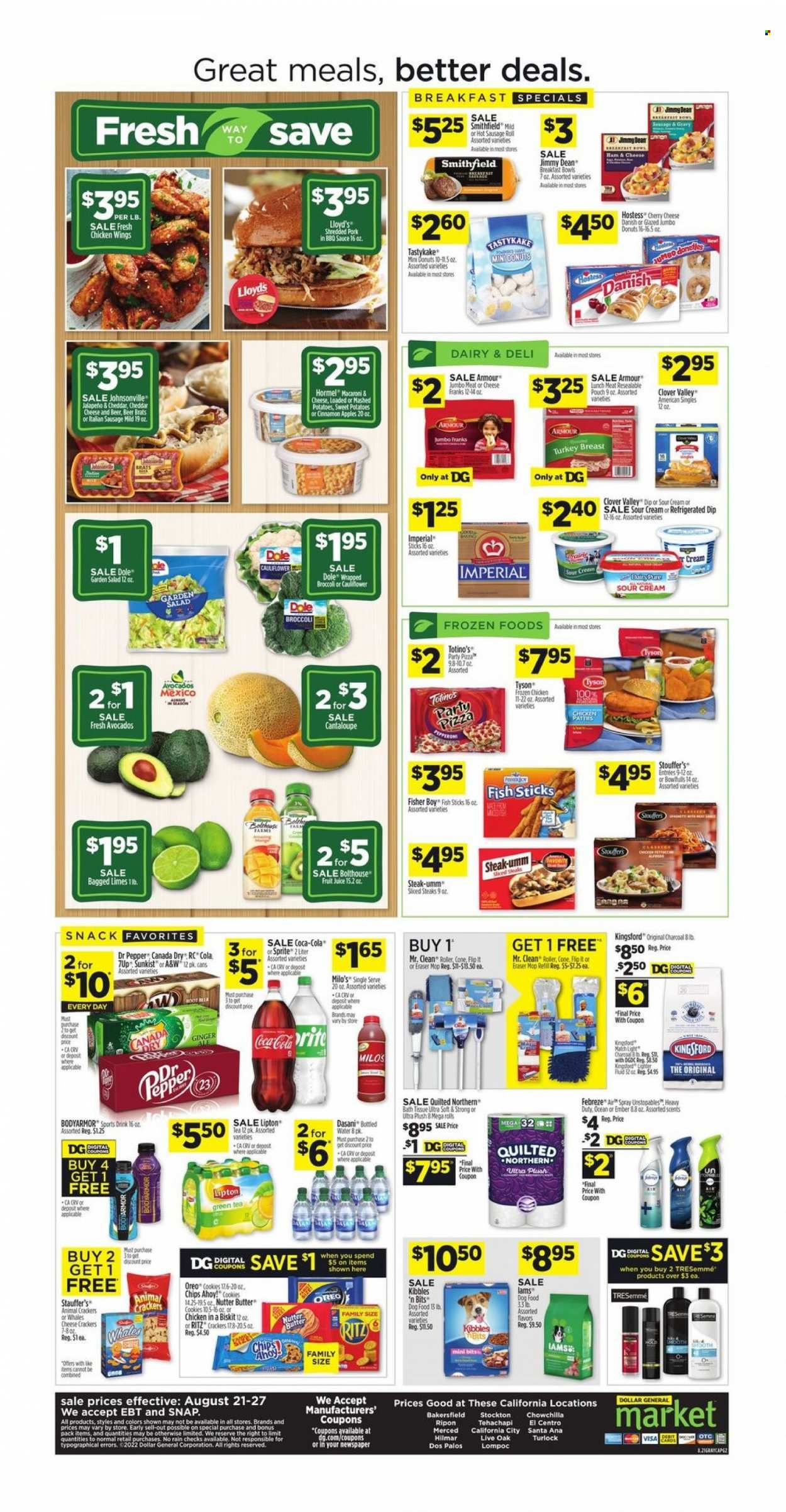 Dollar General (CA) Weekly Ad Flyer Specials August 21 to August 27, 2022
