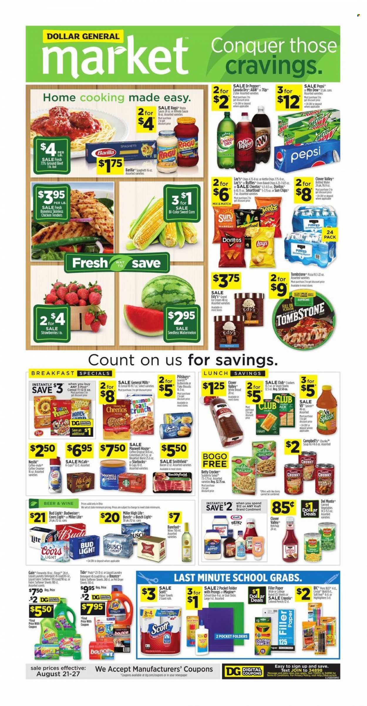 Dollar General (OH) Weekly Ad Flyer Specials August 21 to August 27, 2022