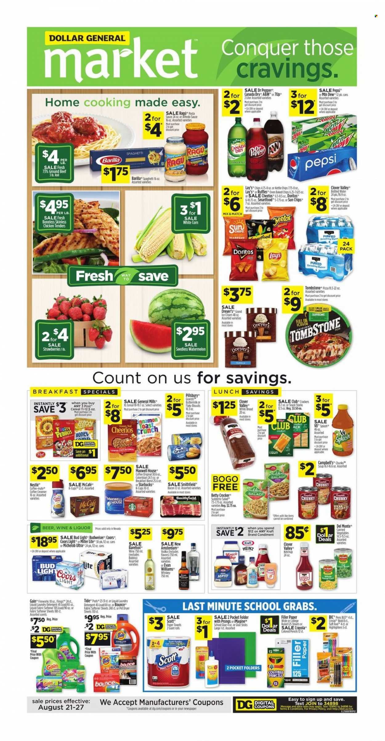 Dollar General (NV) Weekly Ad Flyer Specials August 21 to August 27, 2022