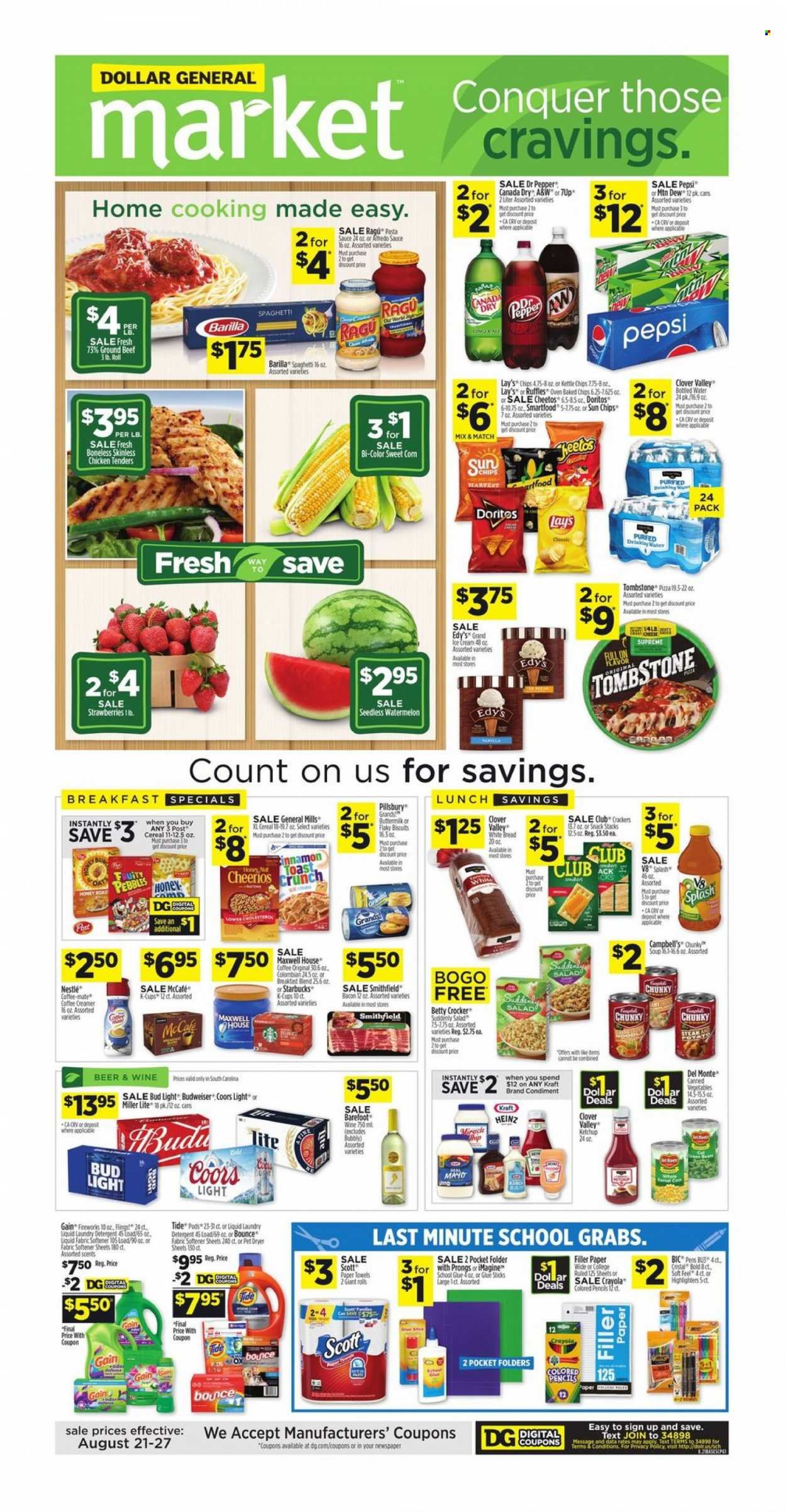 Dollar General (SC) Weekly Ad Flyer Specials August 21 to August 27, 2022