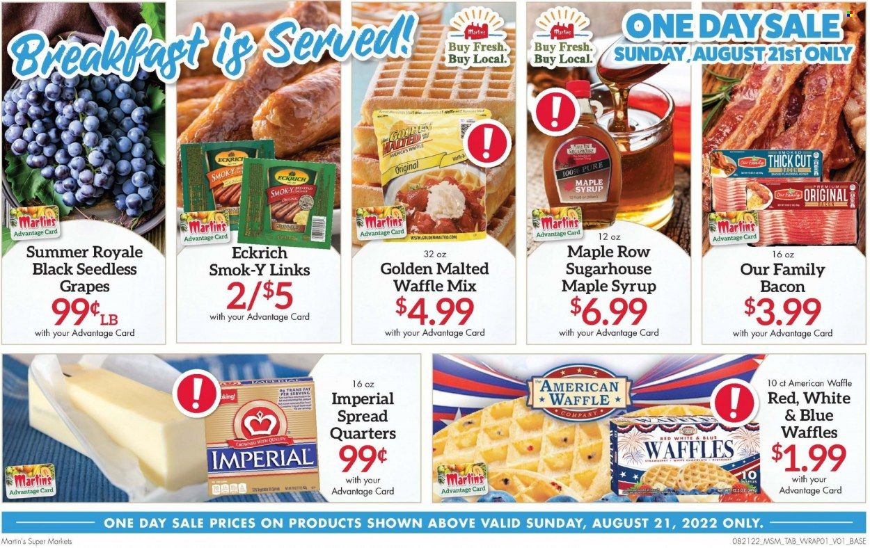 Martin’s (IN, MI) Weekly Ad Flyer Specials August 21 to August 27, 2022